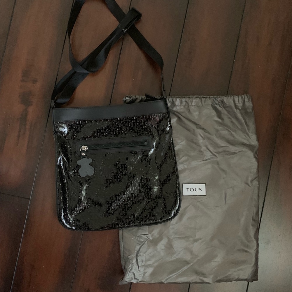 NEW Tous Black Crossbody Bag!